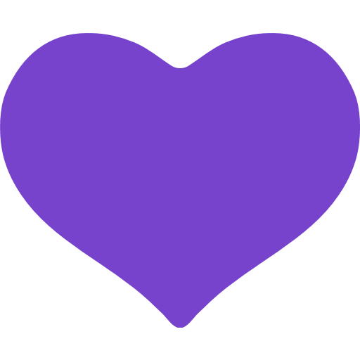 Purple Heart Emoji