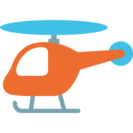 Helicopter Emoji