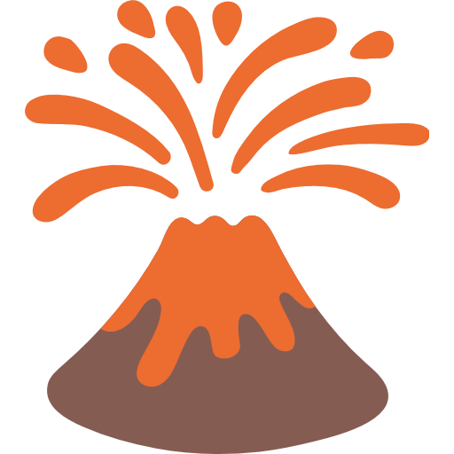Volcano Emoji