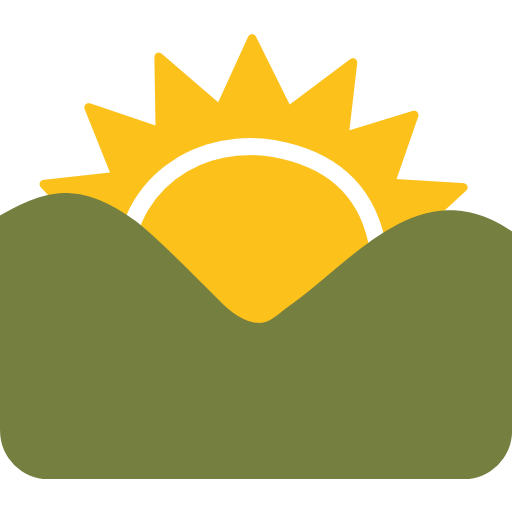 Sunrise Over Mountains Emoji