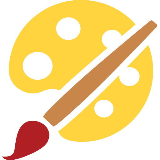 Artist Palette Emoji
