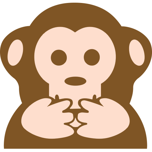 Speak-no-evil Monkey Emoji