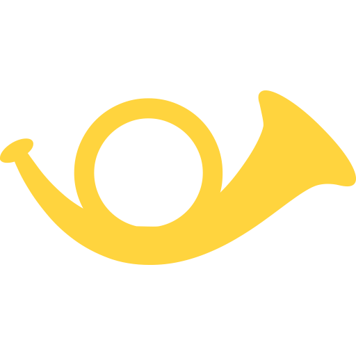 Postal Horn Emoji