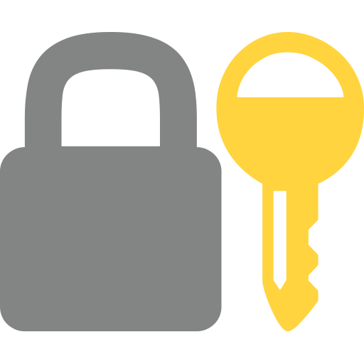 closed lock with key Emoji - Download for free – Iconduck