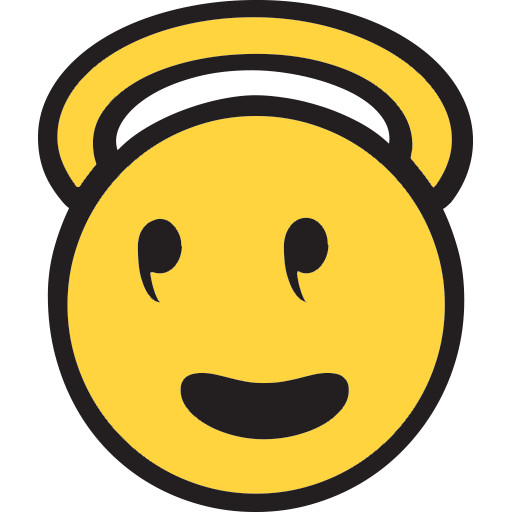 Smiling Face With Halo Emoji