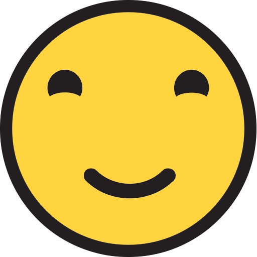 Slightly Smiling Face Emoji
