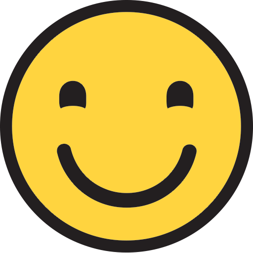 White Smiling Face Emoji