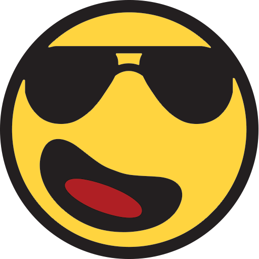 Smiling Face With Sunglasses Emoji