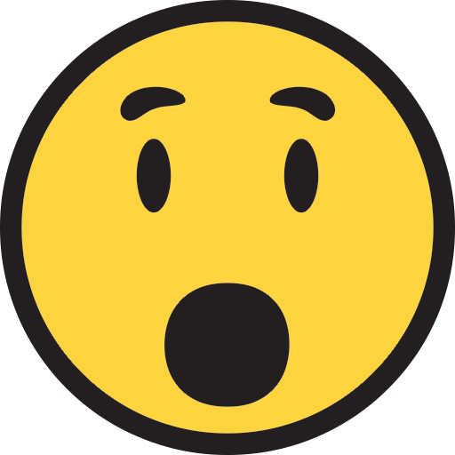 Astonished Face Emoji