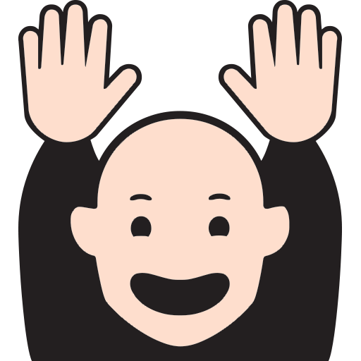 Person Raising Both Hands In Celebration Emoji