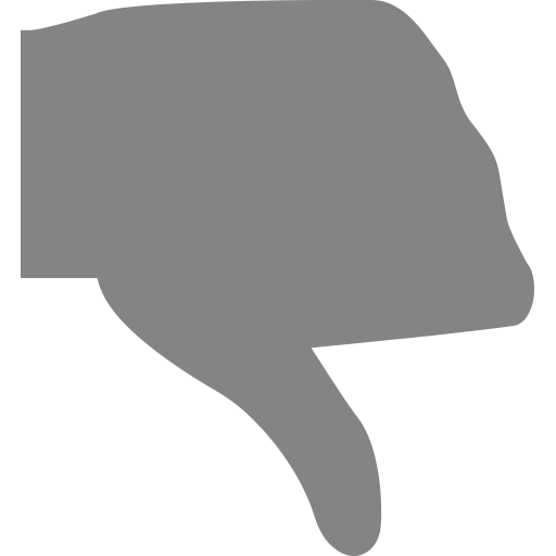 Thumbs Down Sign Emoji