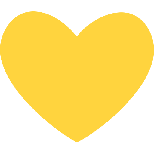 Yellow Heart Emoji