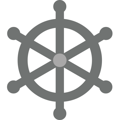 Wheel Of Dharma Emoji