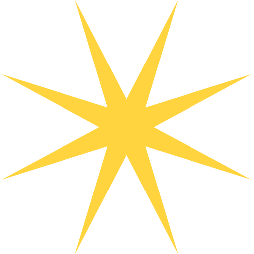 Eight Pointed Black Star Emoji
