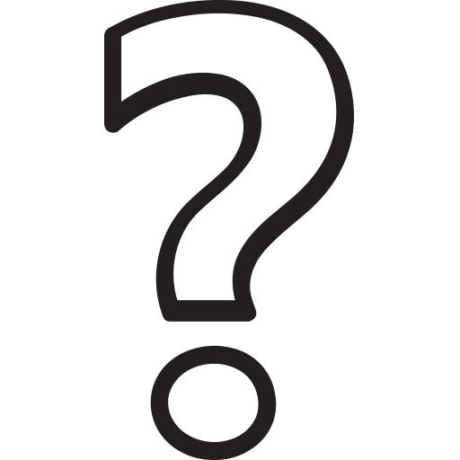 White Question Mark Ornament Emoji