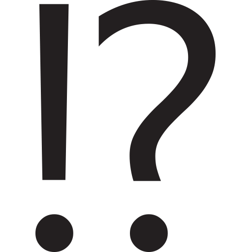 Exclamation Question Mark Emoji