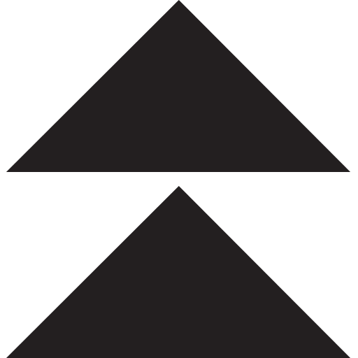 Black Up-pointing Double Triangle Emoji