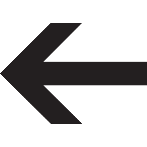 Leftwards Black Arrow Emoji