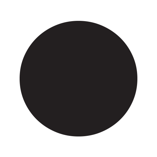 Medium Black Circle Emoji