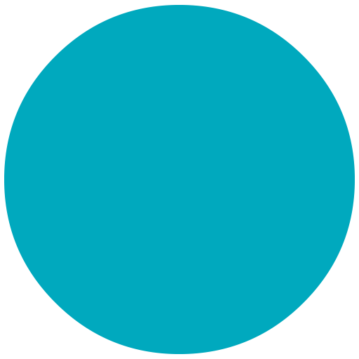 Large Blue Circle Emoji