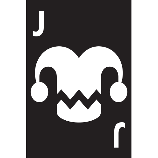 Playing Card Black Joker Emoji