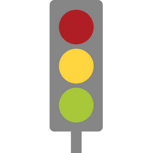 Vertical Traffic Light Emoji