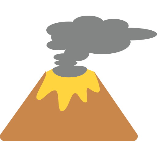 Volcano Emoji