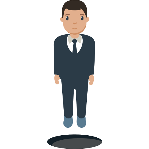 Man In Business Suit Levitating Emoji