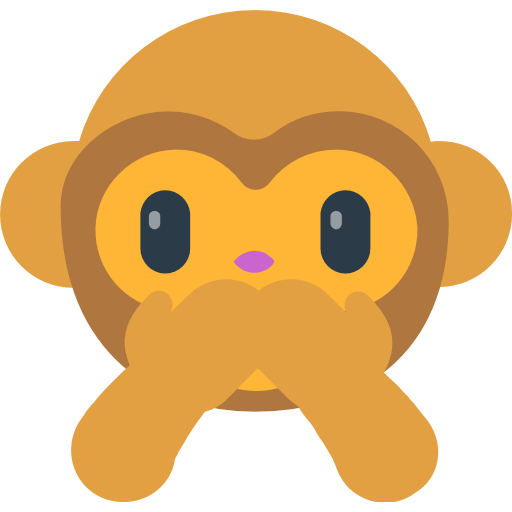 Speak-no-evil Monkey Emoji