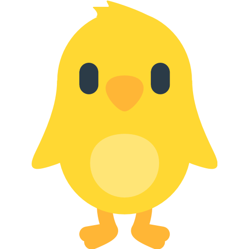 Front-facing Baby Chick Emoji