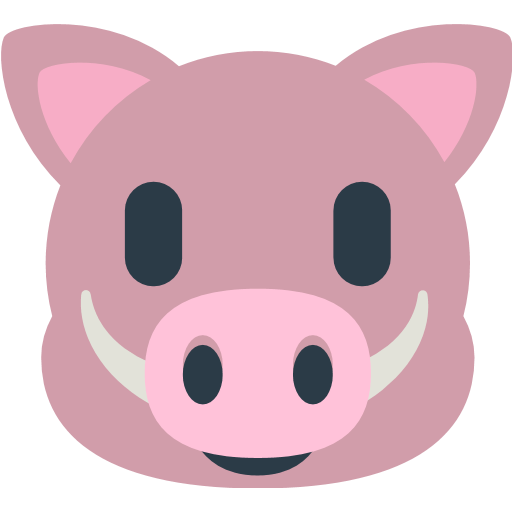 Boar Emoji