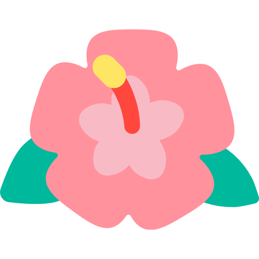 Hibiscus Emoji