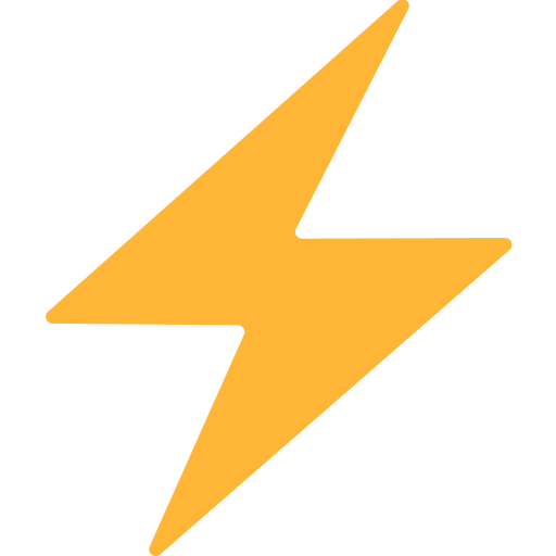 High Voltage Sign Emoji