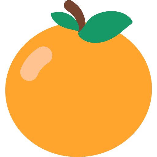 Tangerine Emoji