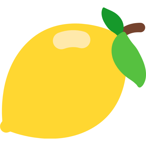 Lemon Emoji
