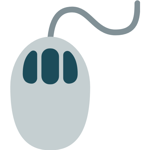 Three Button Mouse Emoji