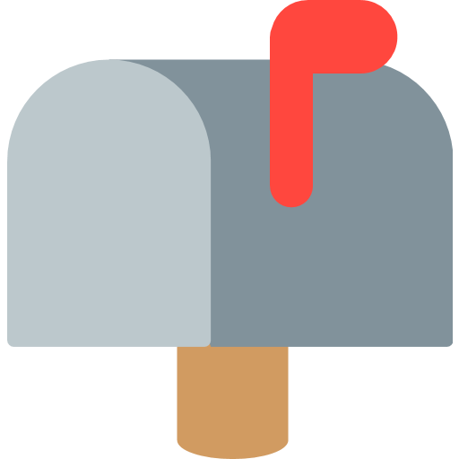 Closed Mailbox With Raised Flag Emoji