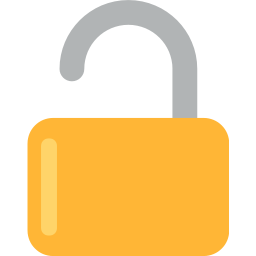 Open Lock Emoji