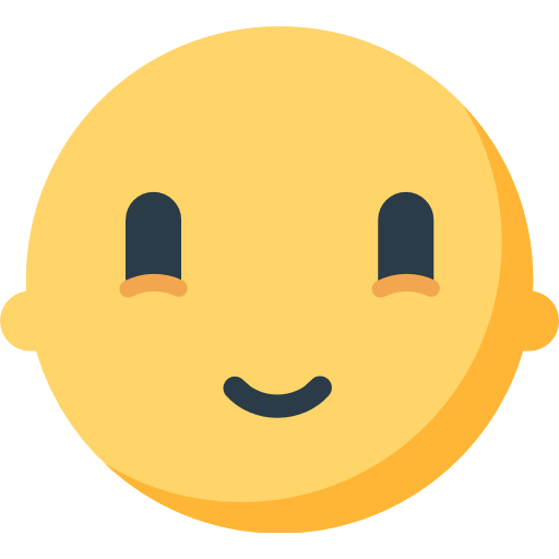 White Smiling Face Emoji