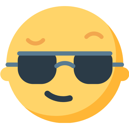 Smiling Face With Sunglasses Emoji