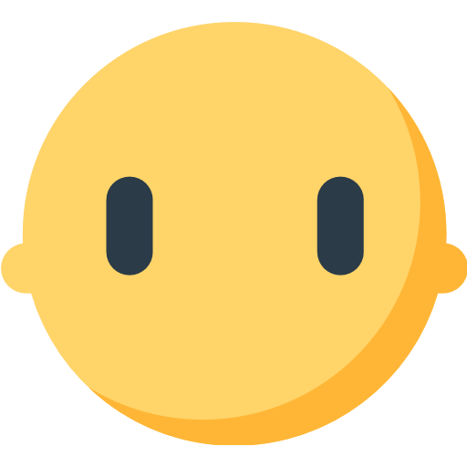 Face Without Mouth Emoji