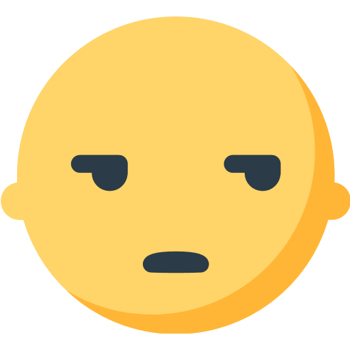 Unamused Face Emoji