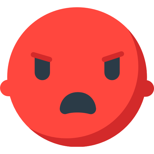 Angry Face Emoji