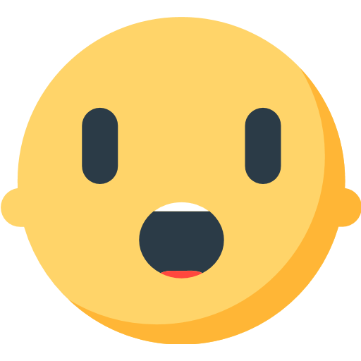 Face With Open Mouth Emoji