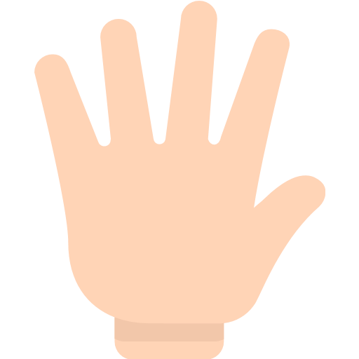 Raised Hand With Fingers Splayed Emoji