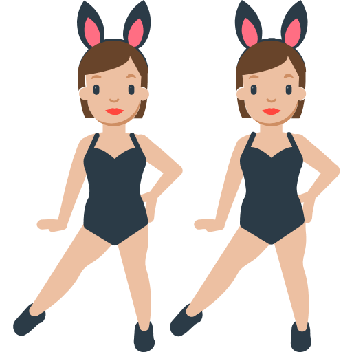 Woman With Bunny Ears Emoji