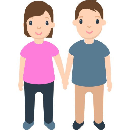 Man And Woman Holding Hands Emoji