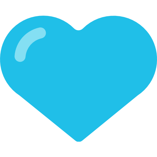 Blue Heart Emoji