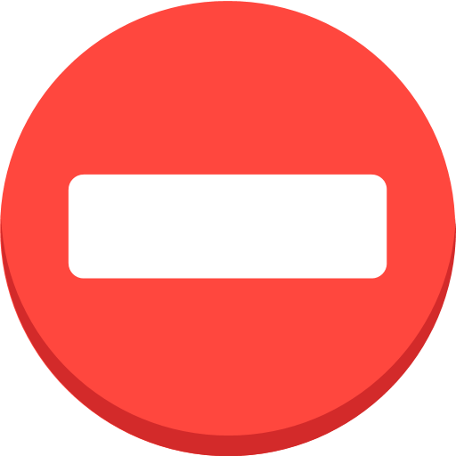 No Entry Emoji