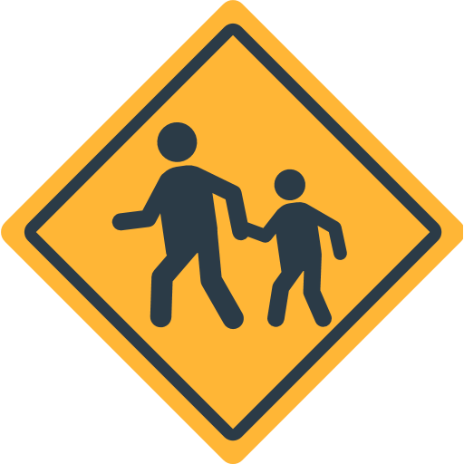 Children Crossing Emoji